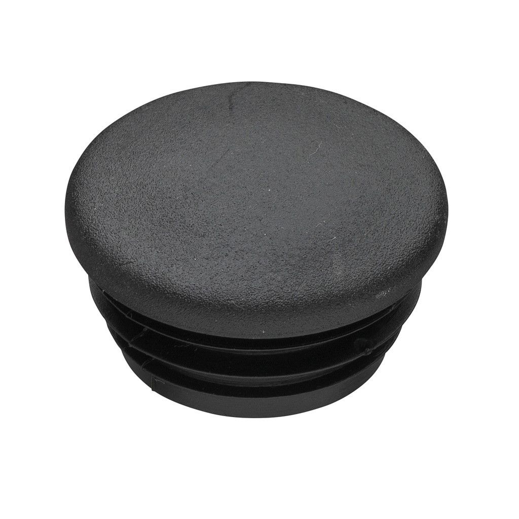 Täckhuvud Svart - 27 mm