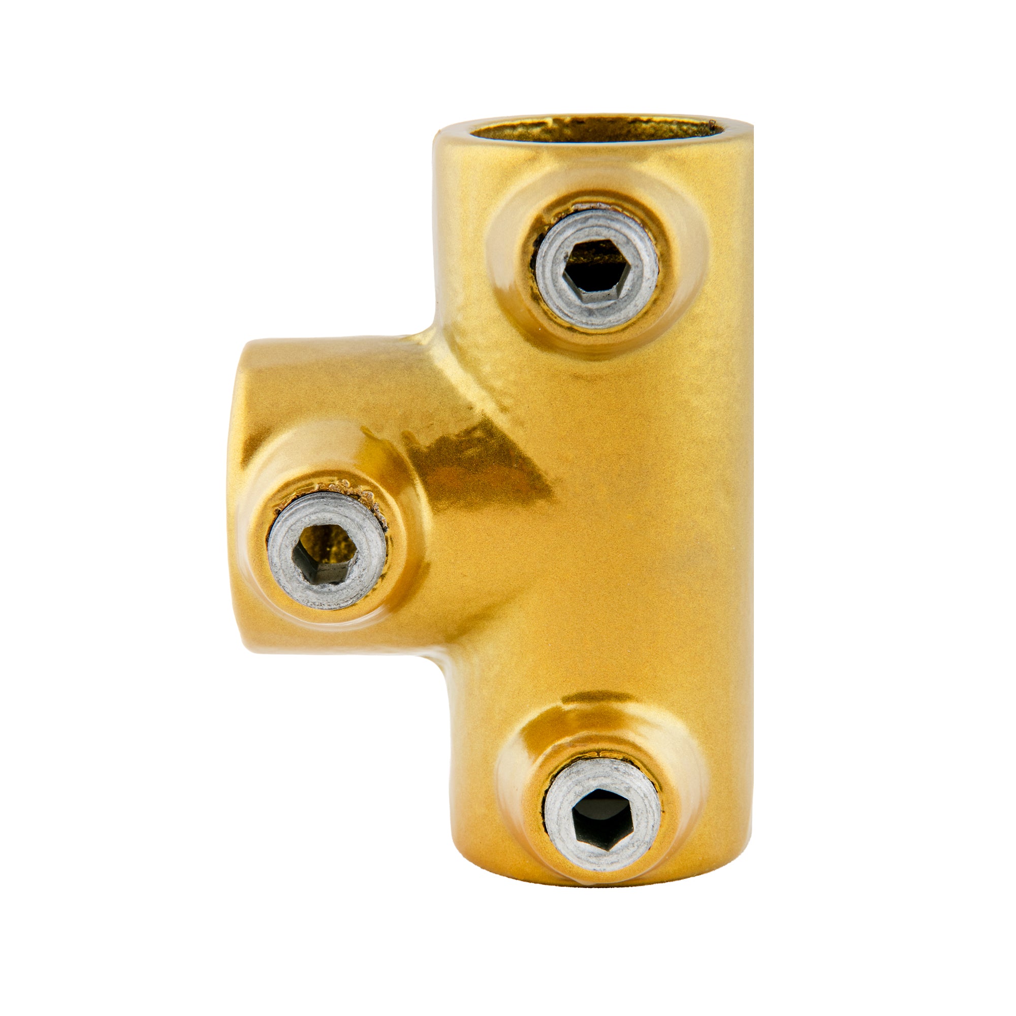 T-koppling Bred Guld - 27 mm