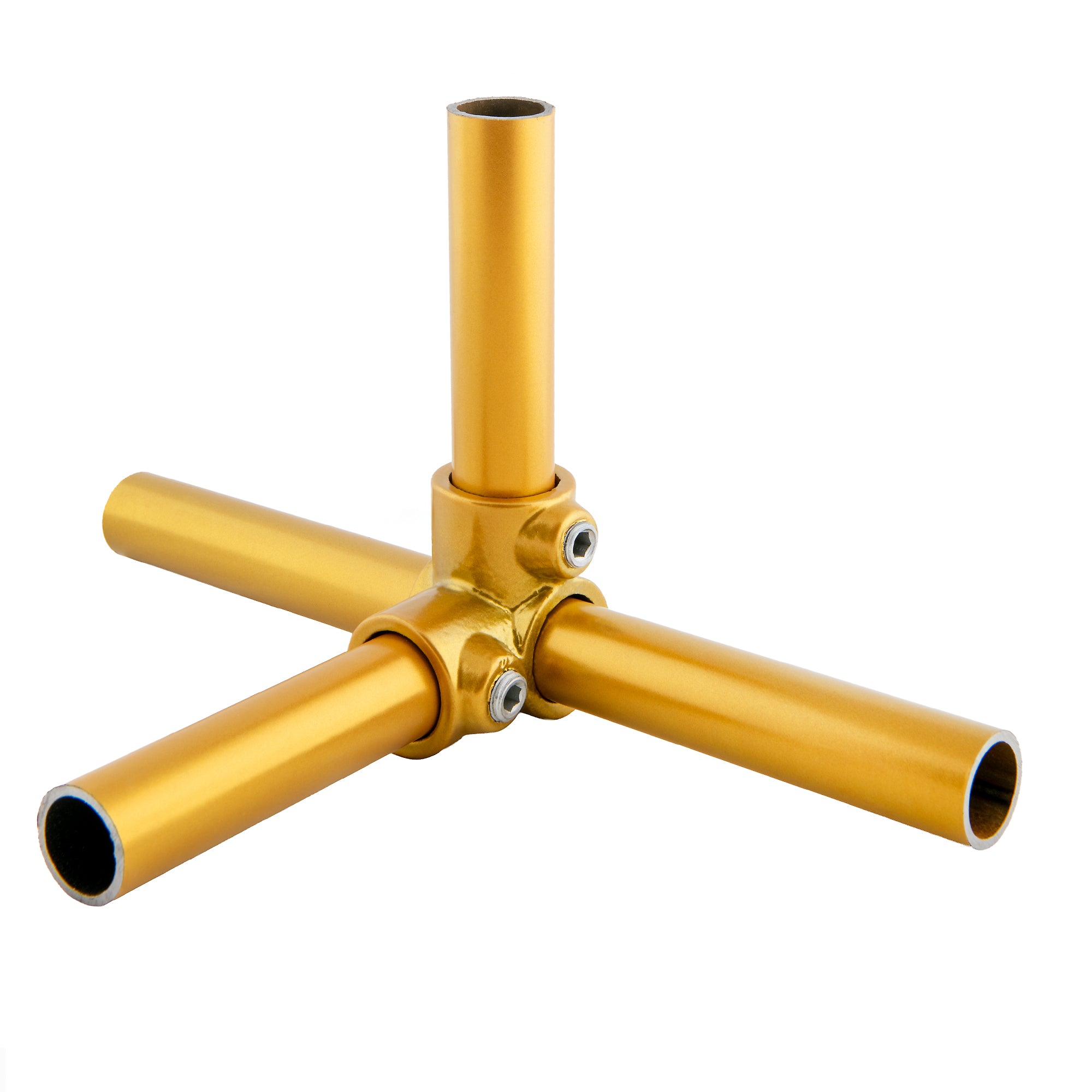 Genomgående 3-vägs Koppling Guld - 27 mm