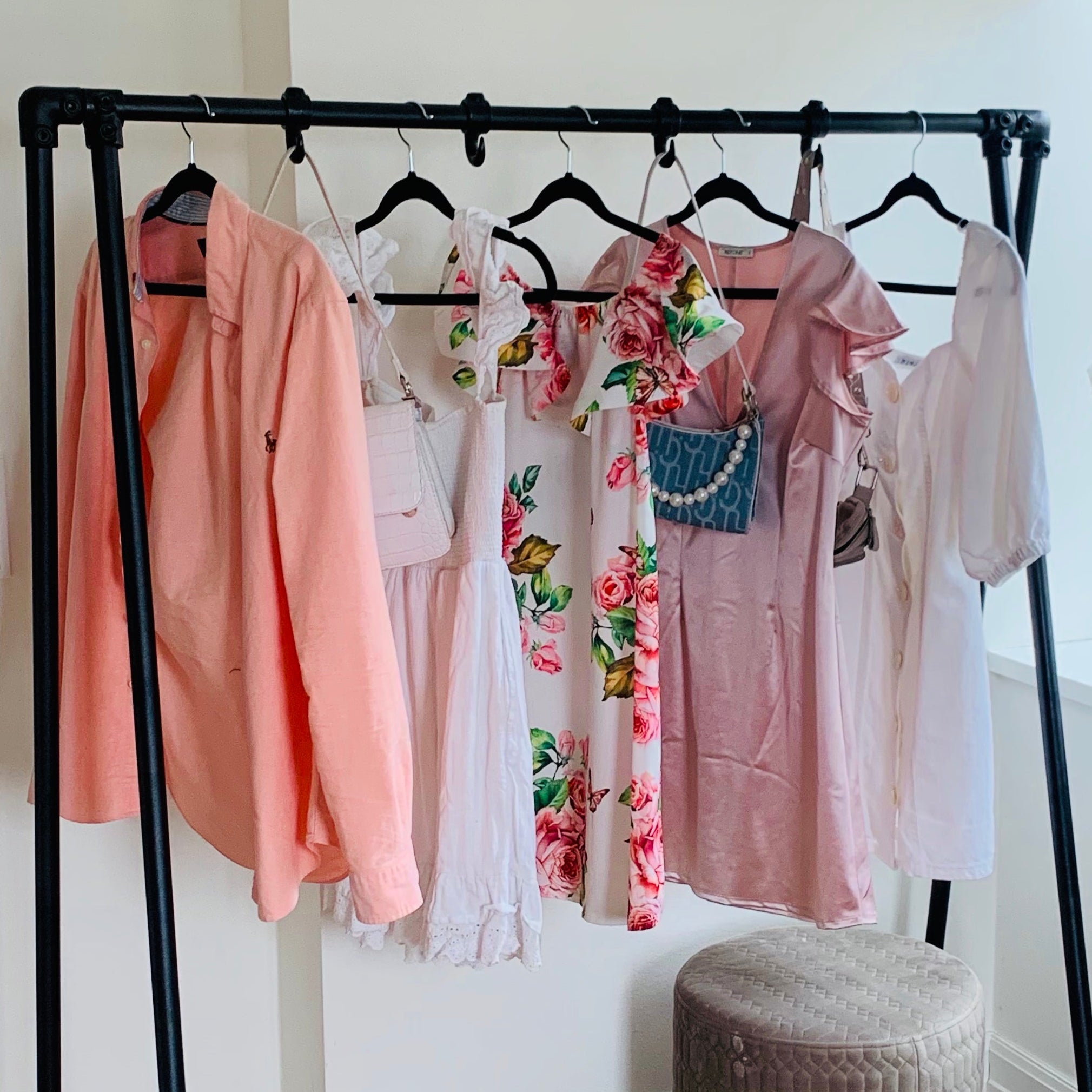 Svart 90-graders krök - 27 mm