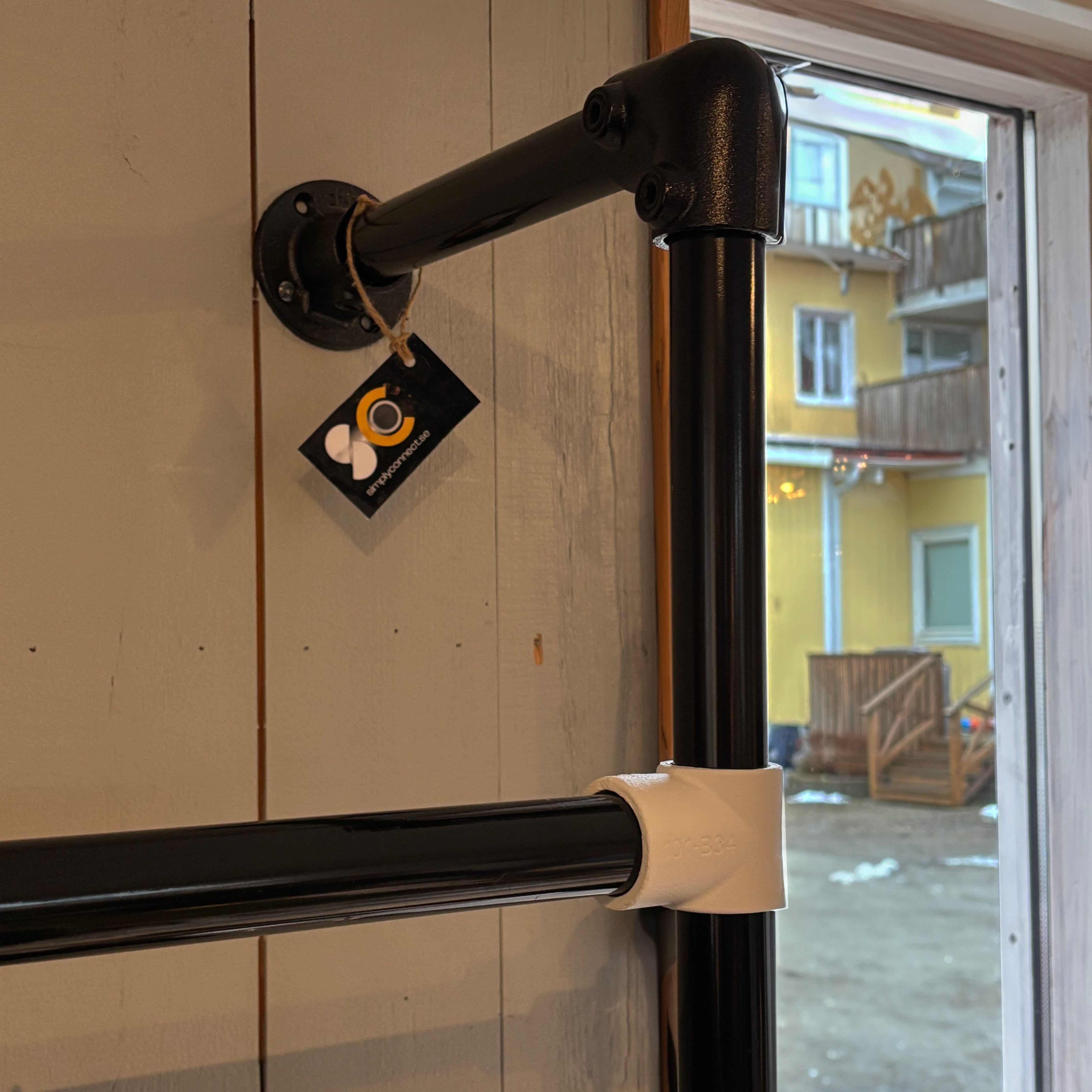 T-koppling Vit - 42 mm