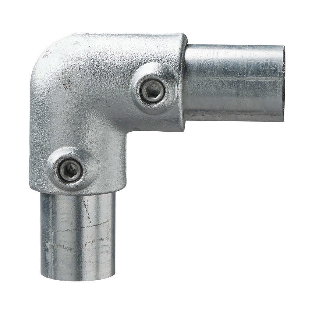 90-Graders Koppling Stål - 34 mm