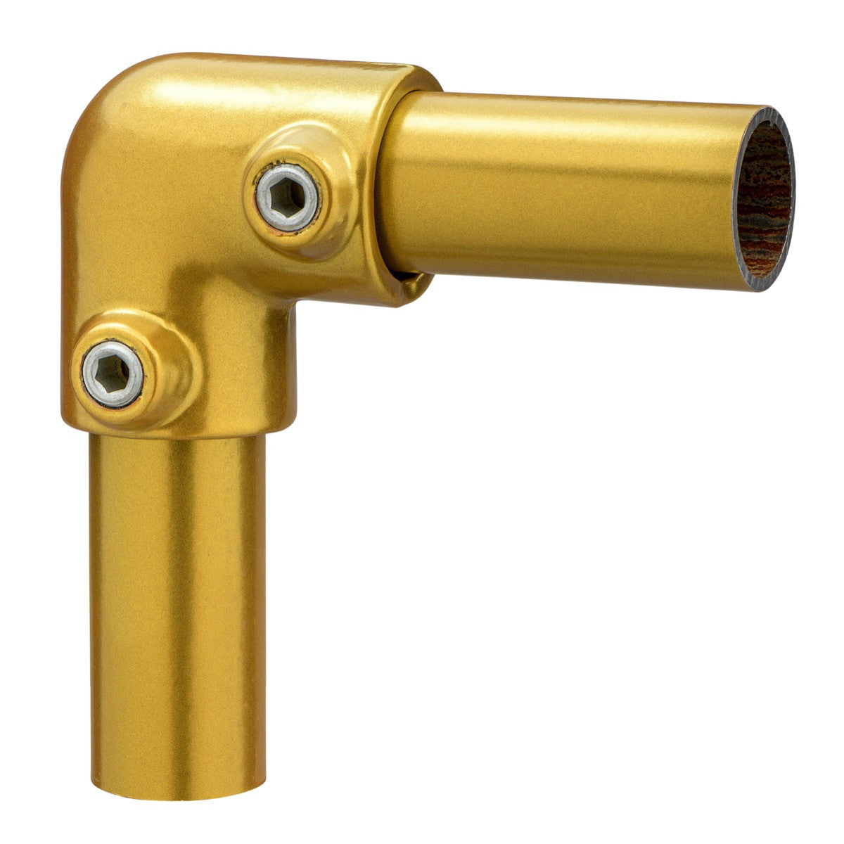 90-graders Koppling Guld - 27 mm