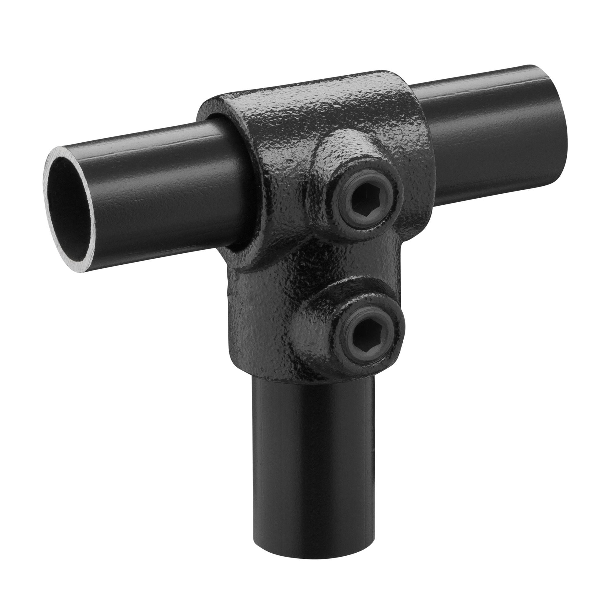 T-koppling Svart - 48 mm