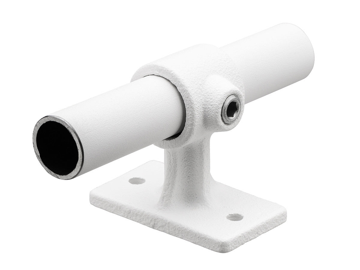 Ledstångskoppling Vit - 42 mm