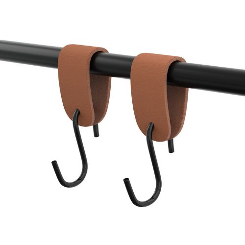 S-krok Med Läderband - Cognac