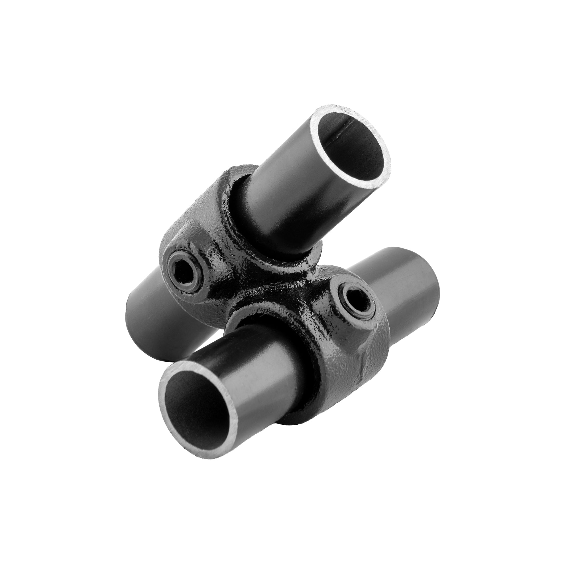 Genomgående 2-vägs Koppling Svart - 27 mm