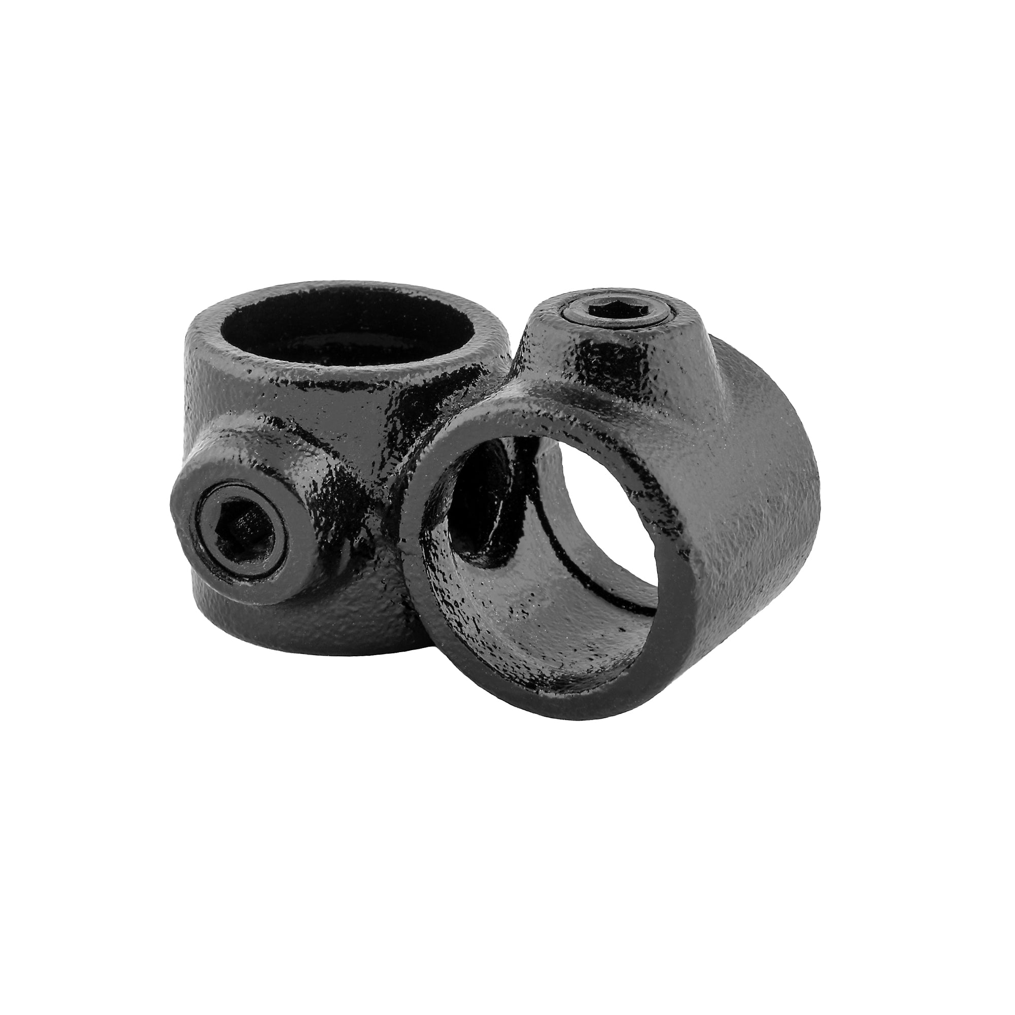 Genomgående 2-vägs Koppling Svart - 27 mm