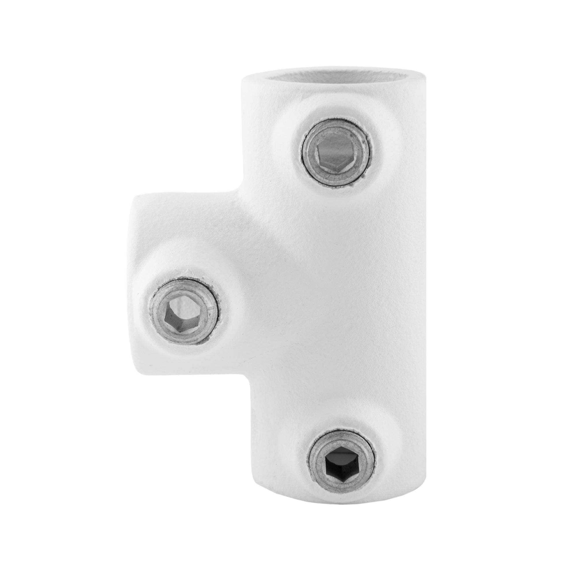 T-koppling Bred Vit - 27 mm