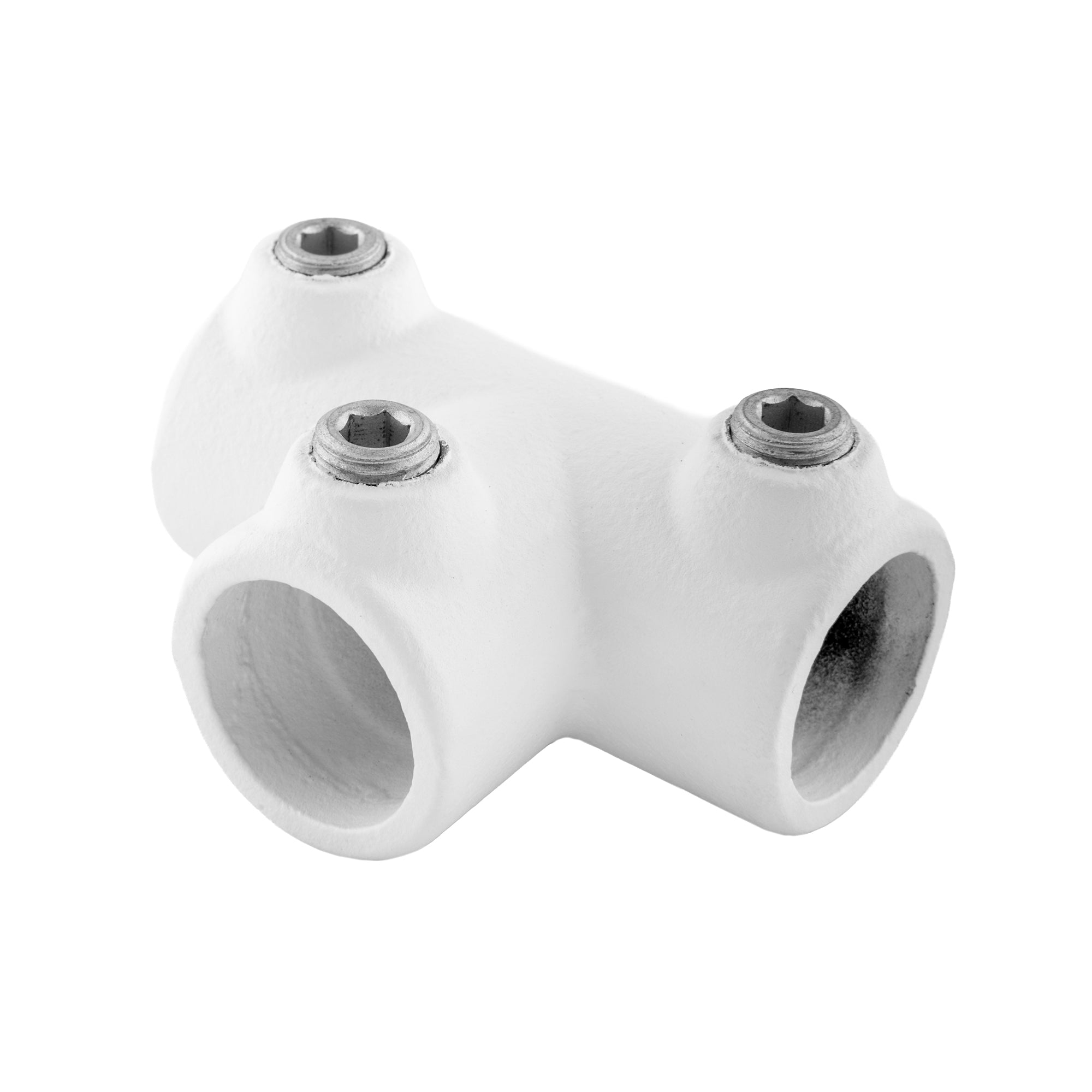 T-koppling Bred Vit - 27 mm
