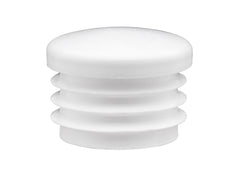 Täckhuvud Plast Vit - 34 mm