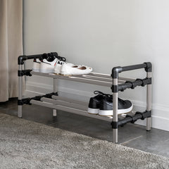 SimplyConnect Threshold – Stilrent Skoställ - Aluminium/Svart