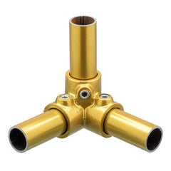 3-vägs Koppling Guld - 34 mm