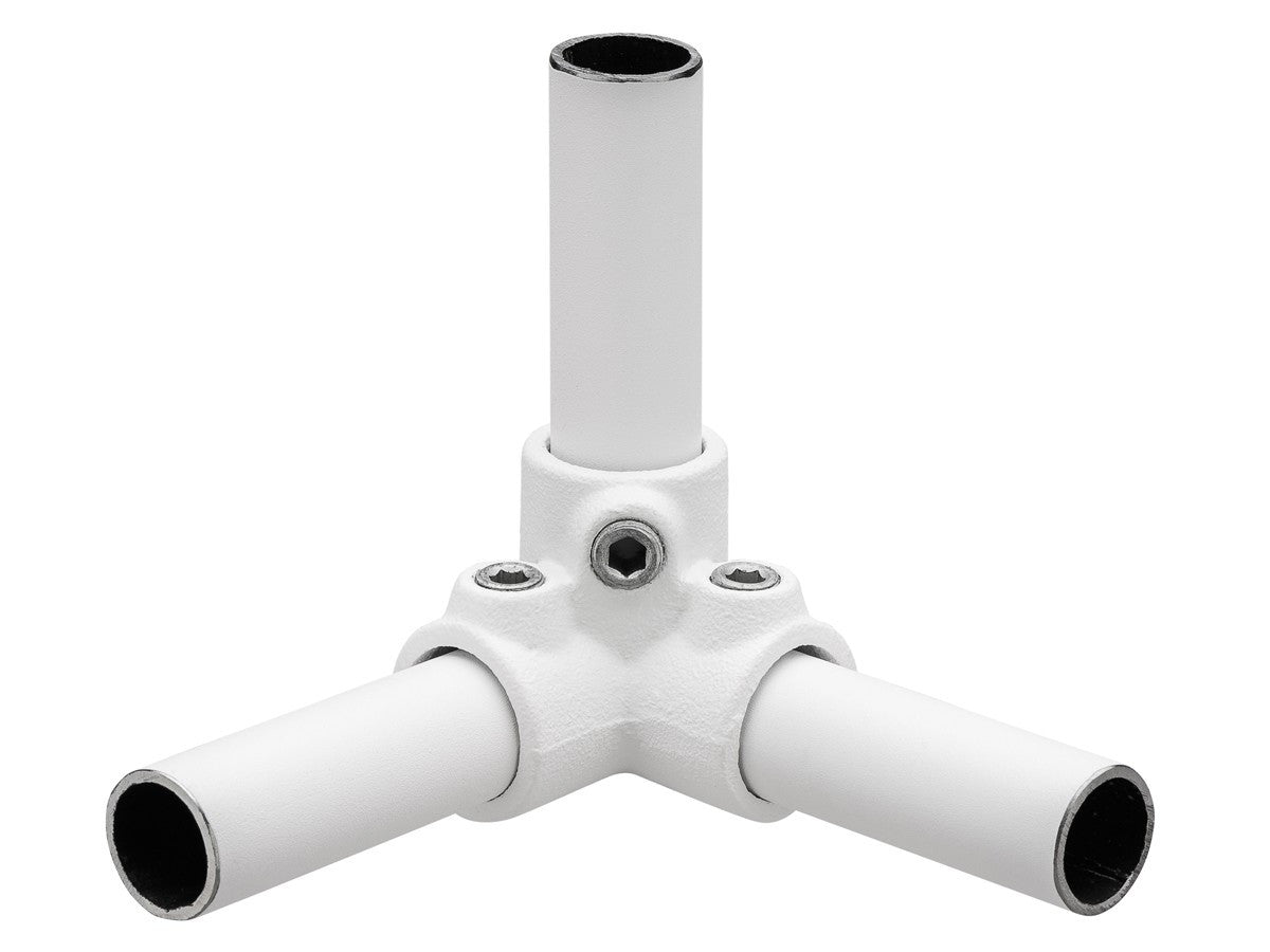 3-Vägs Koppling Vit - 42 mm