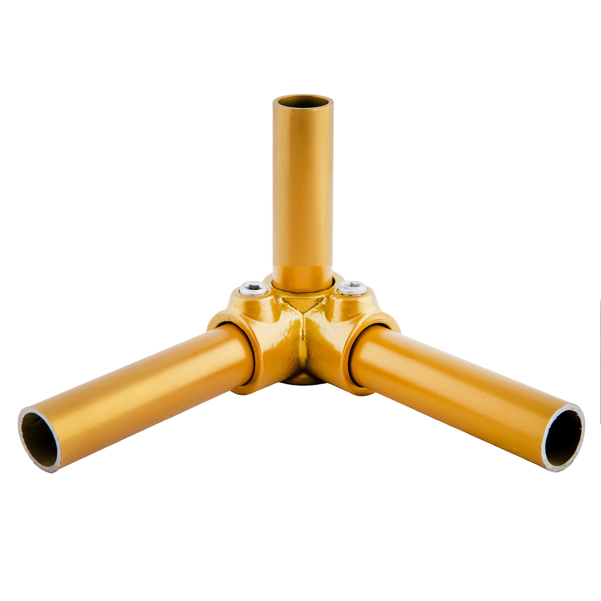 3-vägs Koppling Guld  - 27 mm