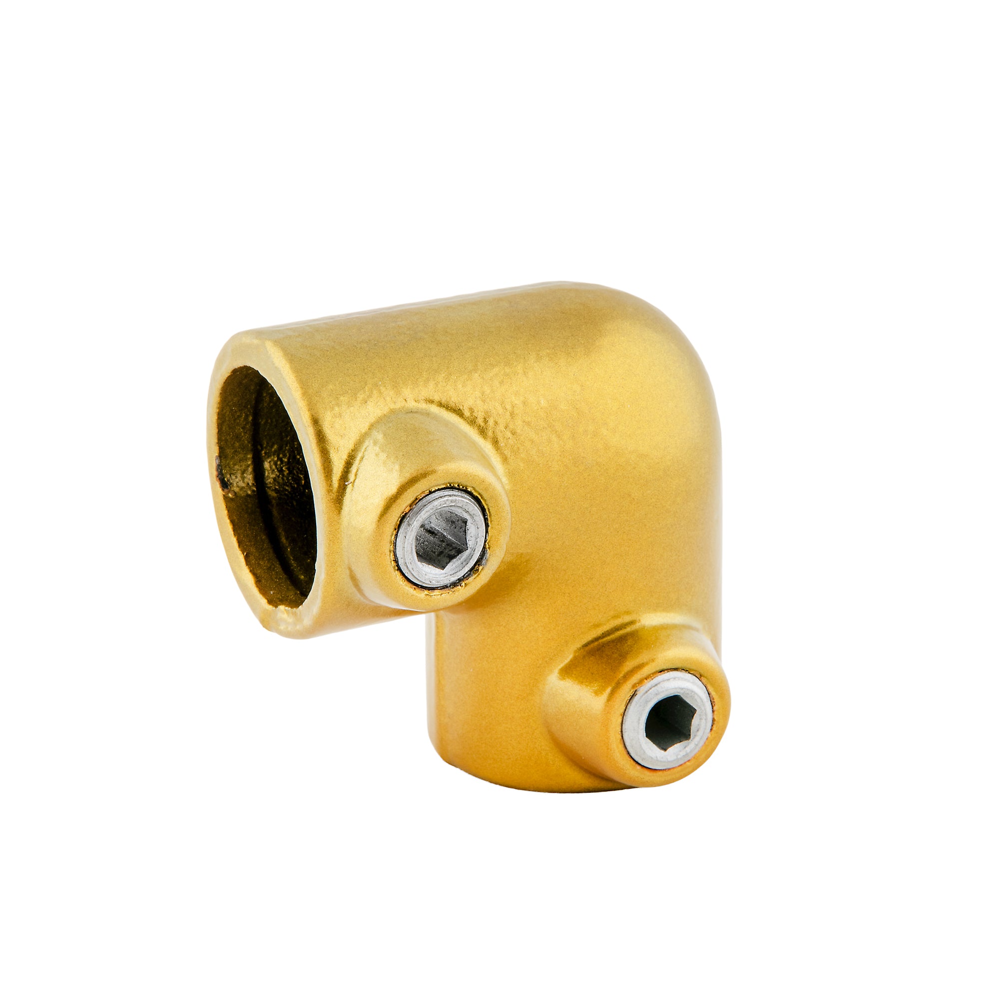 90-graders Koppling Guld - 27 mm