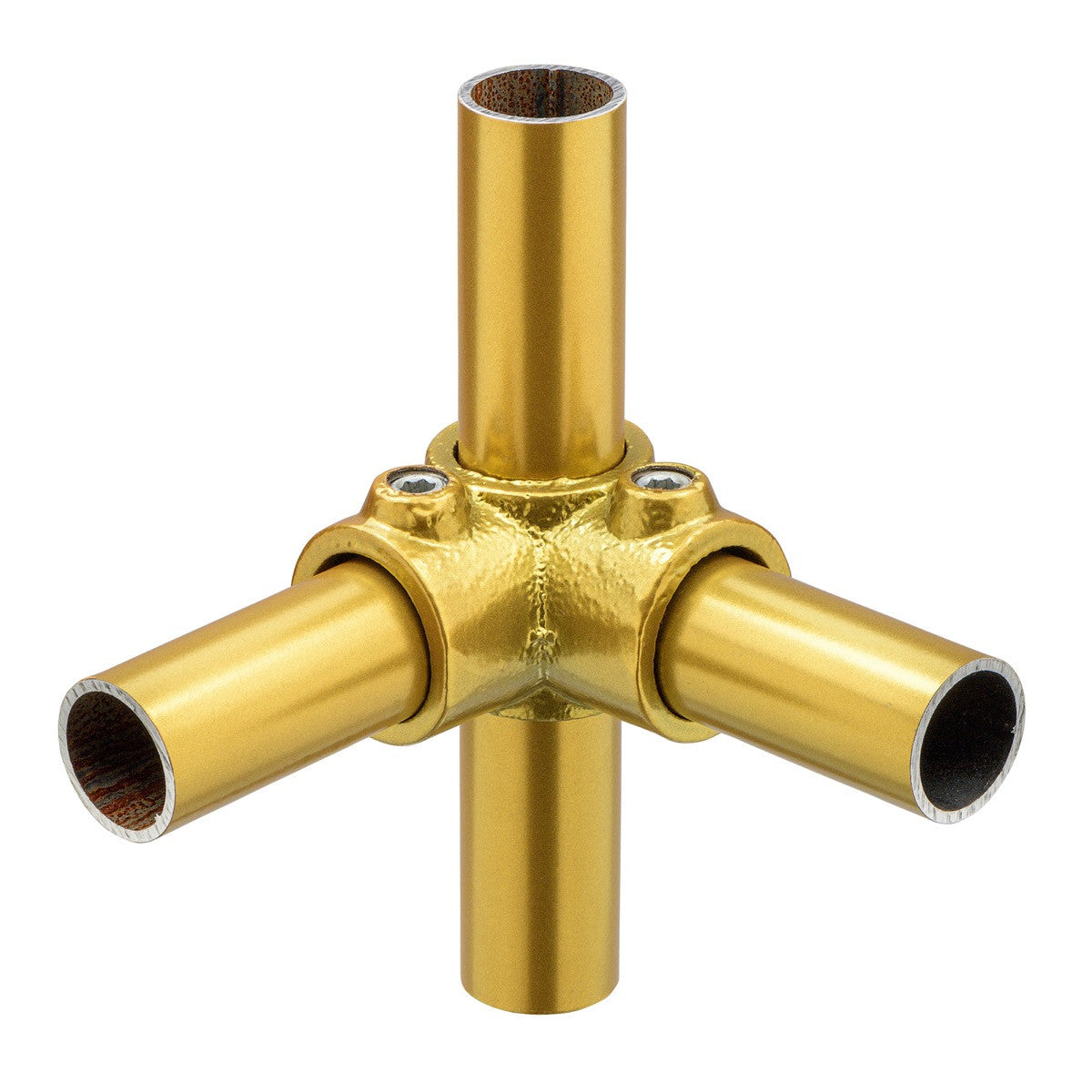 Genomgående 3-vägs Koppling Guld - 27 mm