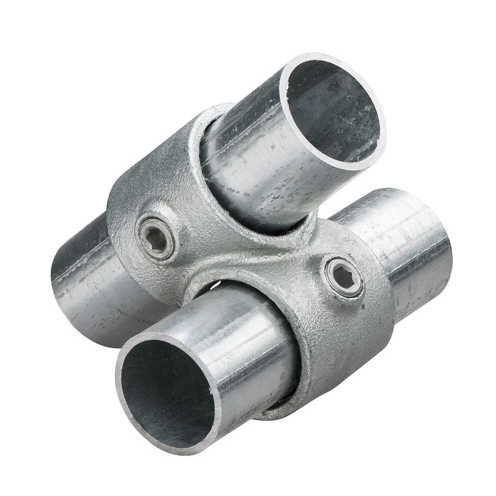 Genomgående 2-Vägs Koppling Stål - 27 mm