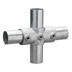 Genomgående Korskoppling Stål - 34 mm