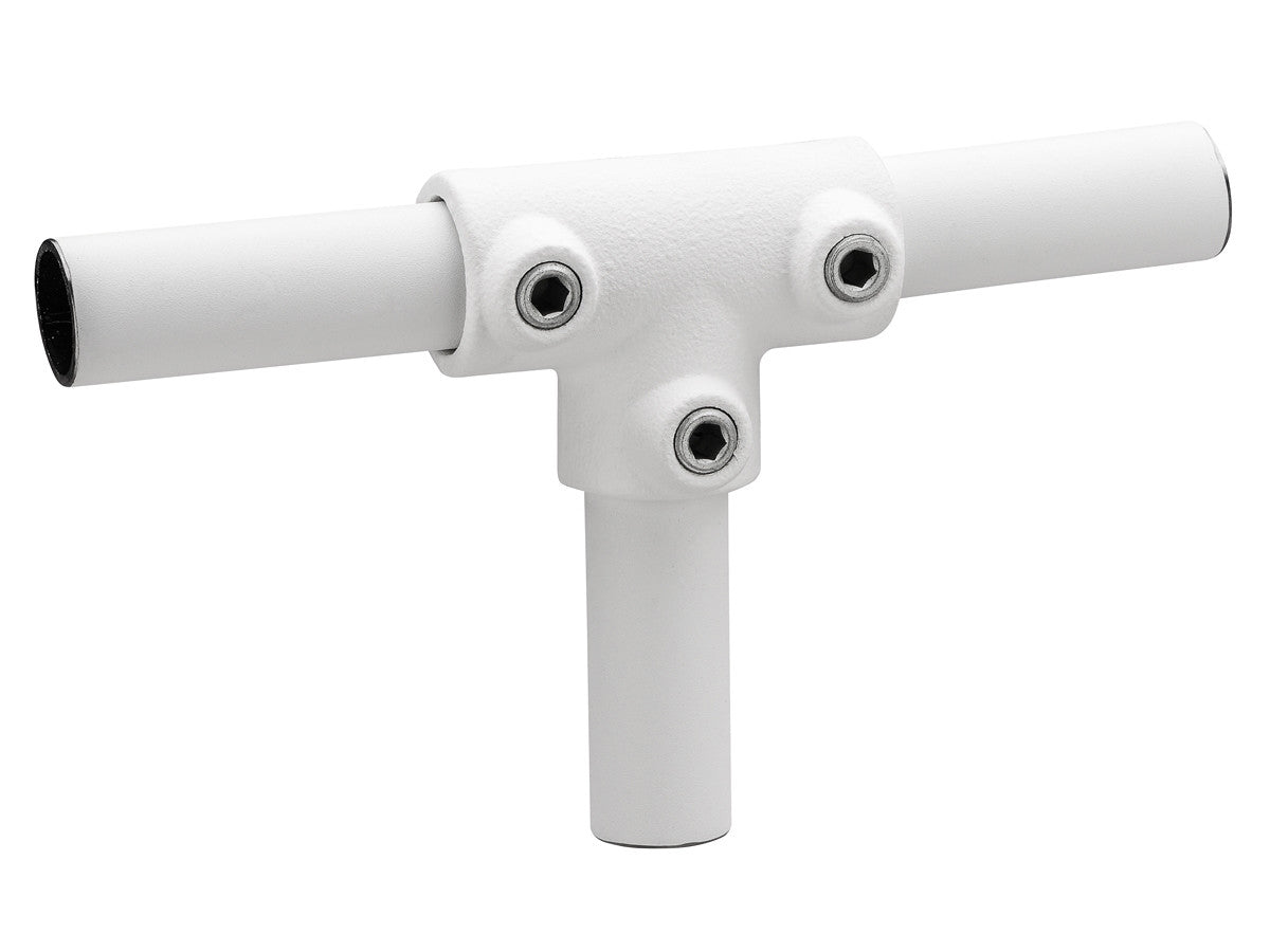 T-koppling Bred Vit - 34 mm