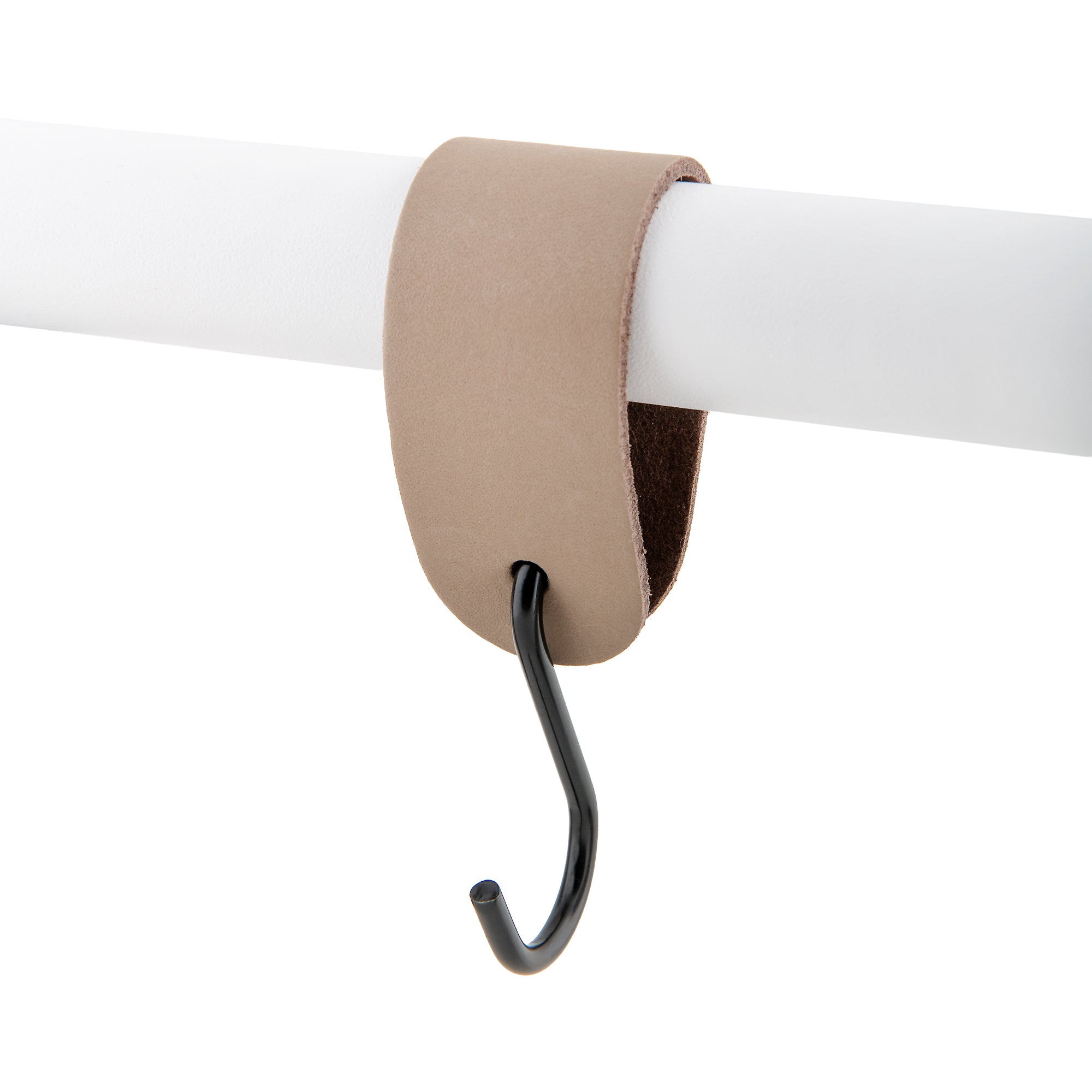 S-krok Med Läderband - Taupe