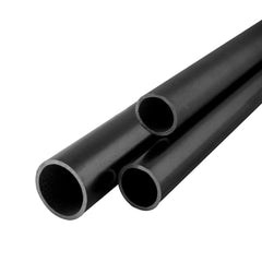 Stålrör Ø 27 mm - Svart