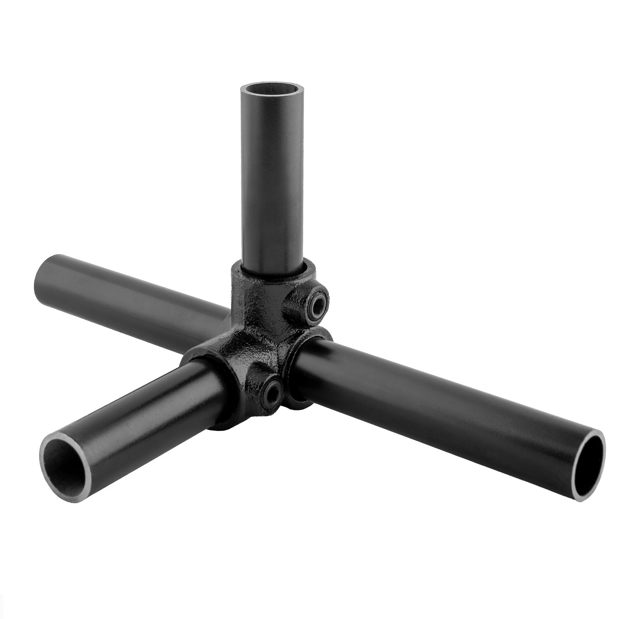 Genomgående 3-vägs Koppling Svart - 27 mm