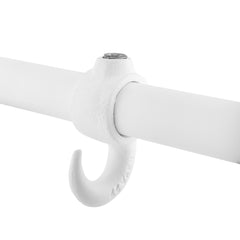 90-graders Krok vit - 27 mm