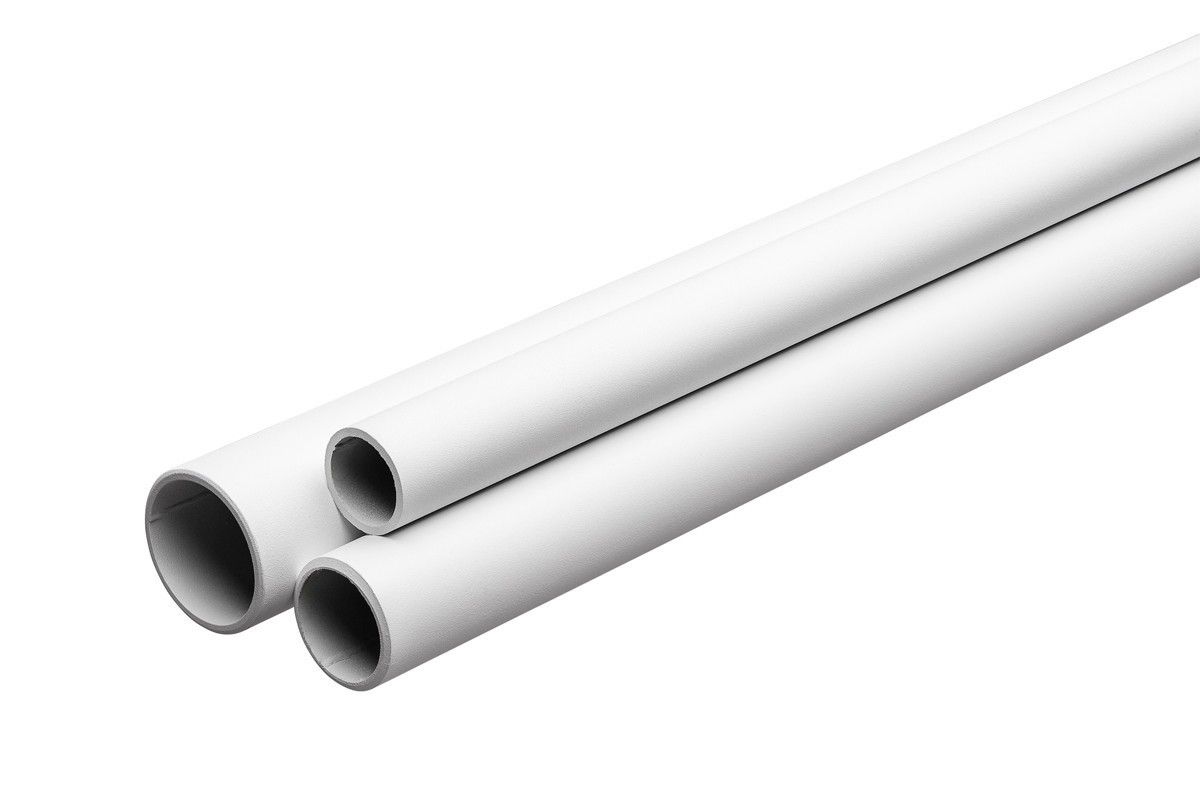 Vit Metallrör, diameter Ø 42 mm - 2000 mm (Kopia)