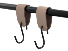 S-krok Med Läderband - Taupe