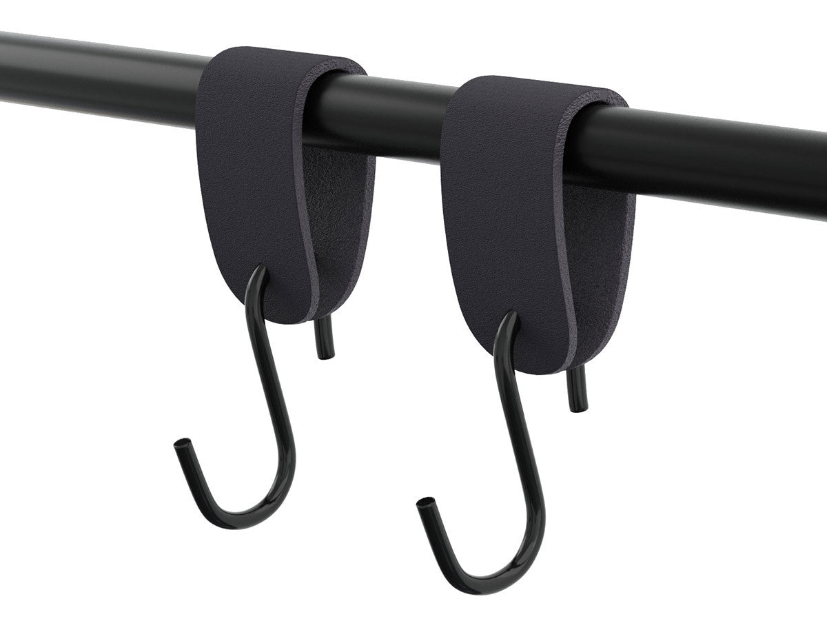 S-krok Med Läderband - Svart